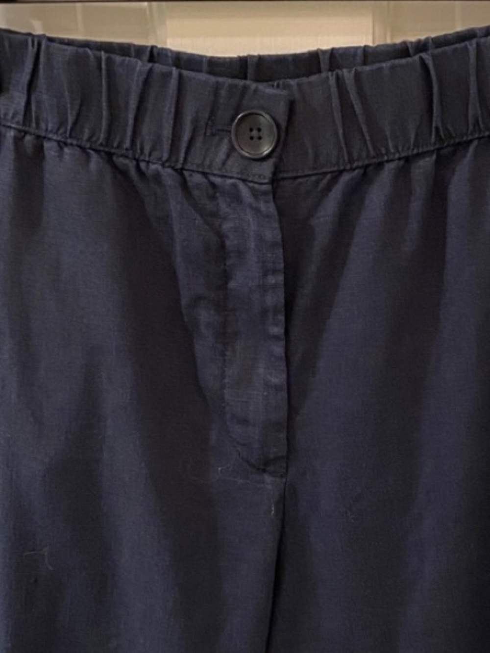 Talbots Linen Navy Pants • Ladies Pants